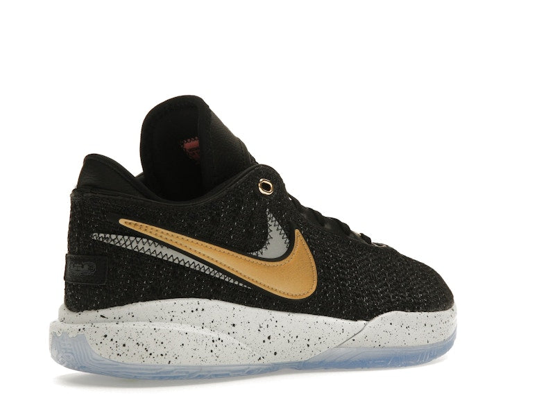Nike LeBron 20 Black Metallic Gold (GS)