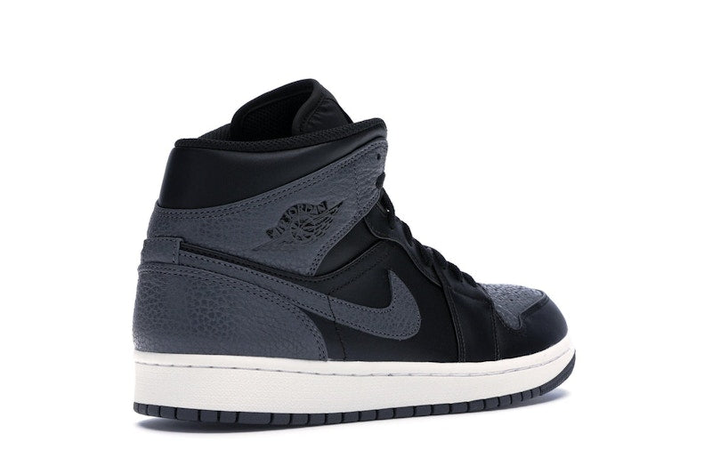 Jordan 1 Retro Mid Black Dark Grey