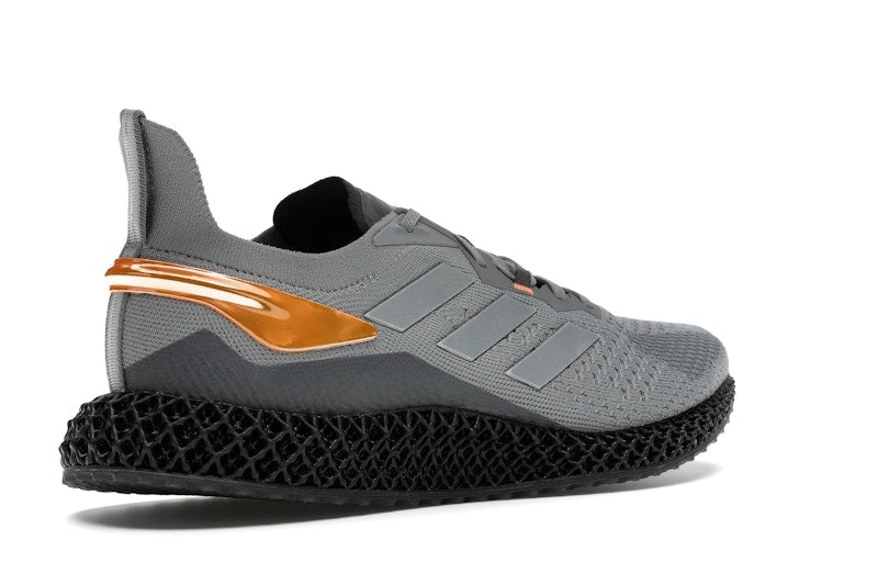 adidas X9000 4D Grey Three Signal Orange