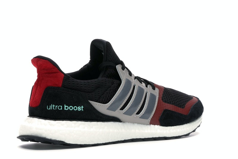 adidas Ultra Boost S&L Black Grey Power Red