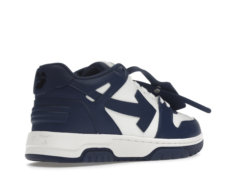 OFF-WHITE Out Of Office "OOO" Low Tops Dark Blue White