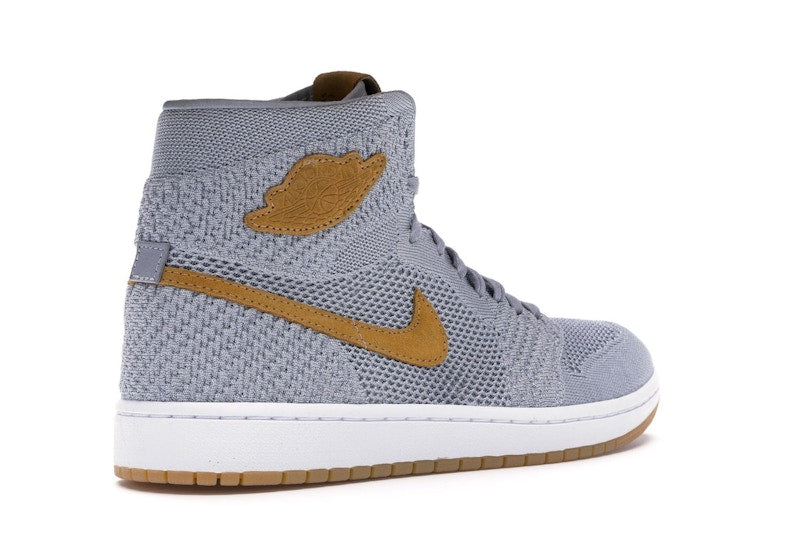 Jordan 1 Retro High Flyknit Wolf Grey