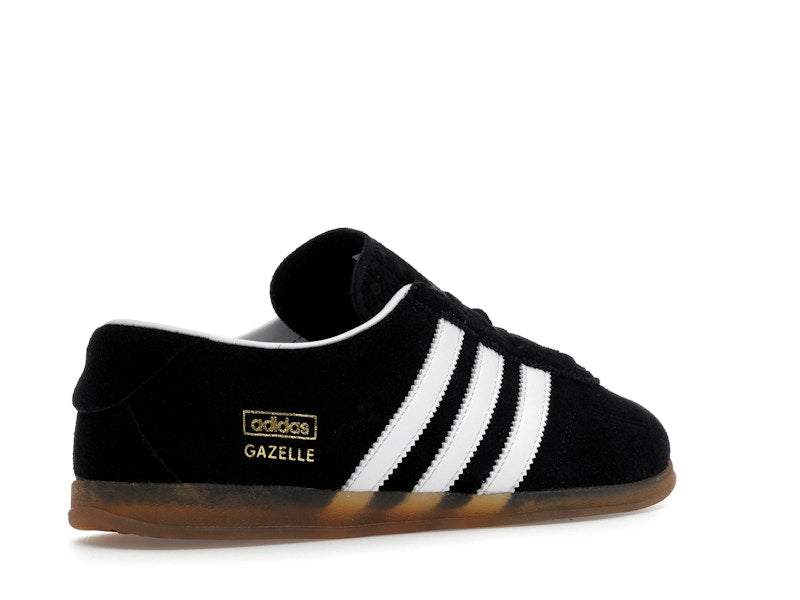 adidas Gazelle Lo Pro Black White Gum (Women's)