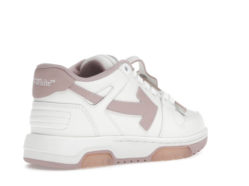OFF-WHITE Out Of Office OOO Low Tops White Pink (Women's)