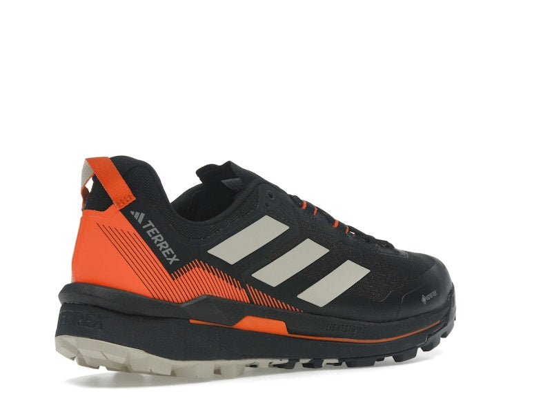 adidas Terrex Skychaser Tech Low Gore-Tex Core Black Wonder Beige Semi Impact Orange