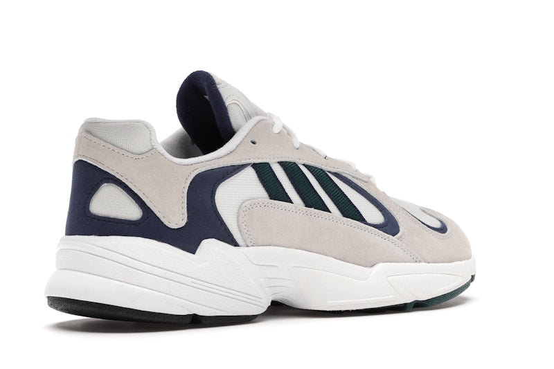 adidas Yung-1 White Noble Green Dark Blue