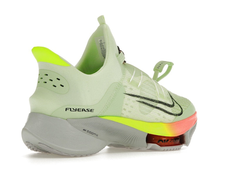 Nike Air Zoom Tempo Next% FlyEase Barely Volt Hyper Orange