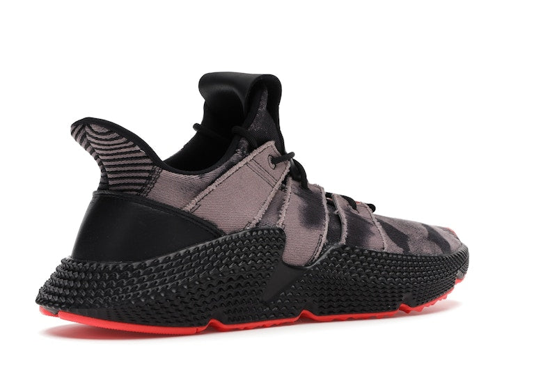 adidas Prophere Bleached Black Solar Red