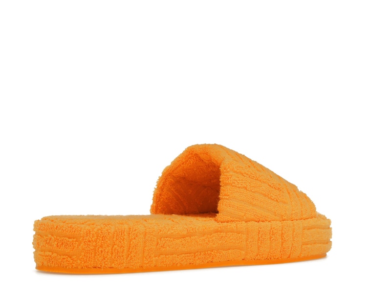 Bottega Veneta Resort Sponge Slide Tangerine