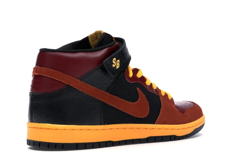 Nike SB Dunk Mid Ostrich Team Red