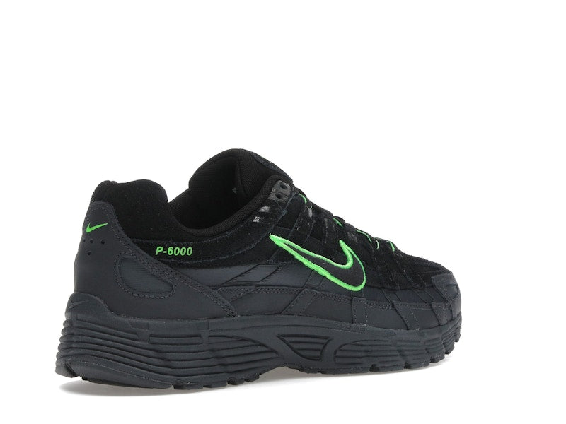 Nike P-6000 PRM Black Green Strike