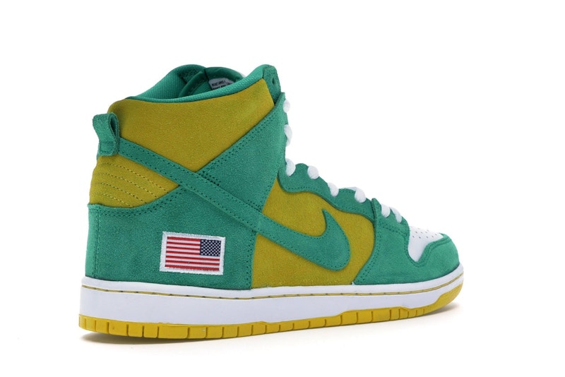 Nike SB Dunk High Oakland Athletics