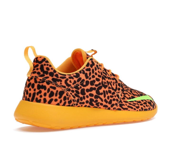Nike Roshe Run Orange Leopard
