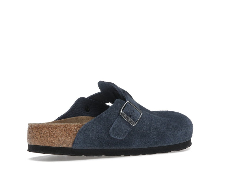 Birkenstock Boston Suede New Navy
