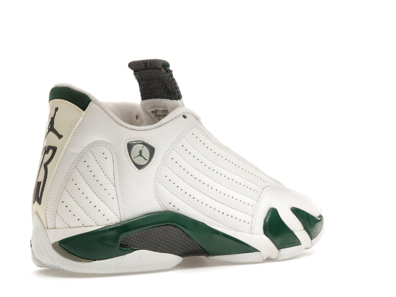 Jordan 14 Retro White Forest Green