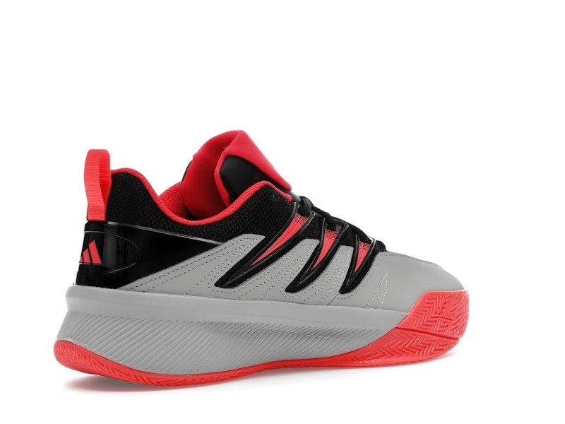 adidas Dame Certified 3 Core Black Lucid Red Grey Two