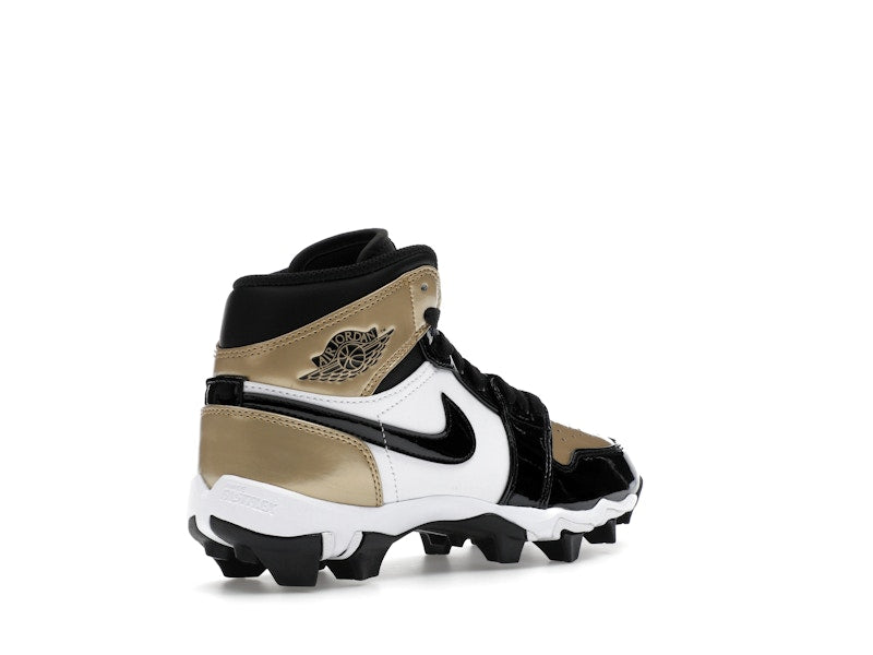 Jordan 1 Mid Cleat Patent Gold Toe (GS)