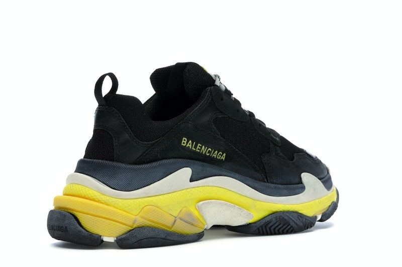 Balenciaga Triple S Black Yellow (Women's)