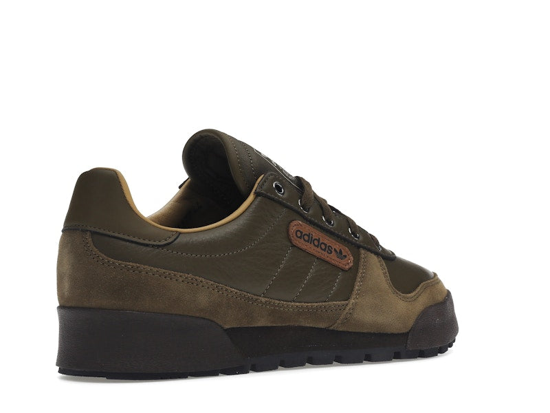adidas Carnforth SPZL Trace Olive Golden Beige Dark Brown