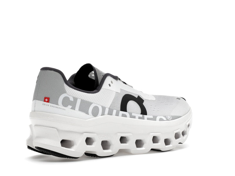 On Running Cloudmonster White Black (Women's)