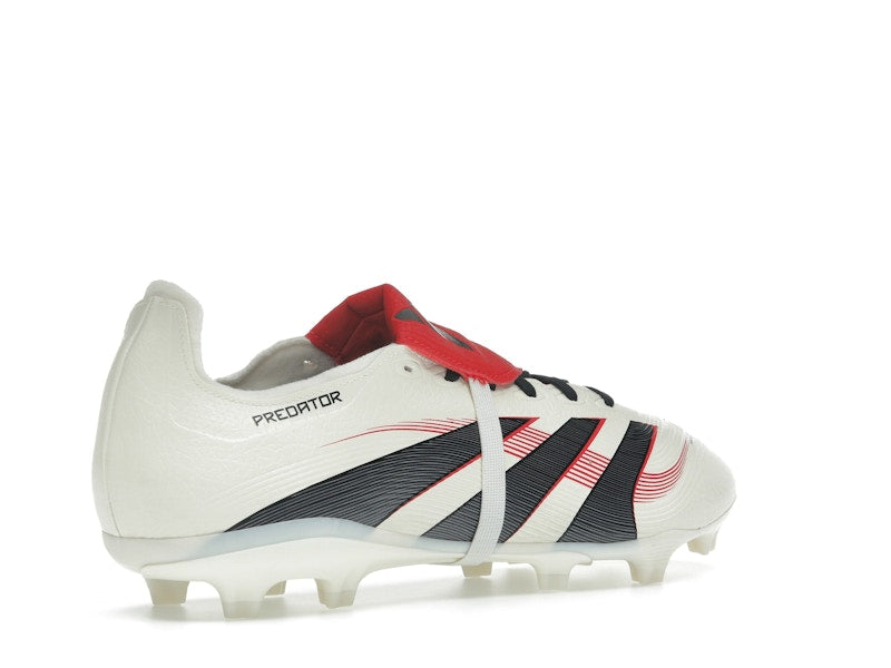 adidas Predator League Fold-Over Tongue FG/MG Off White Core Black Pure Ruby