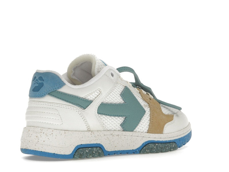 OFF-WHITE Out Of Office Low Slim White University Blue