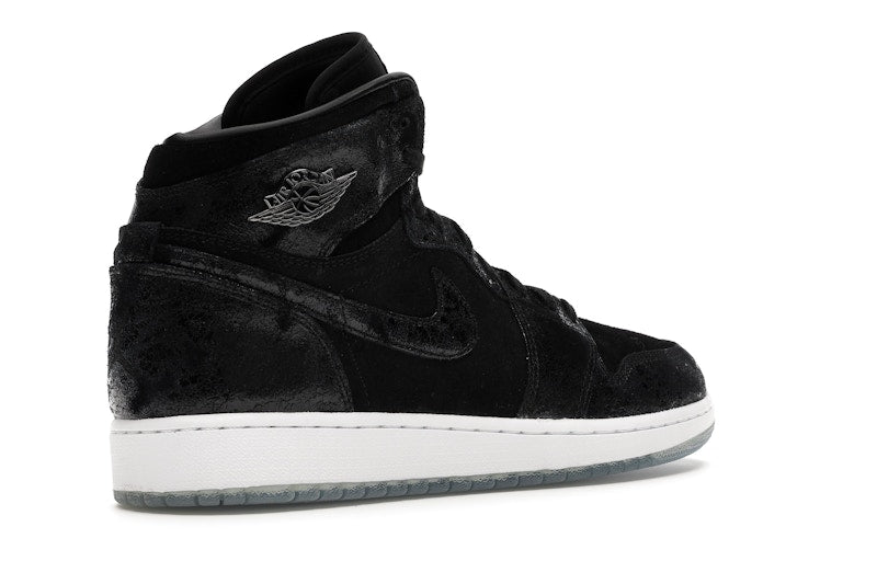 Jordan 1 Retro High Heiress Black Suede (GS)