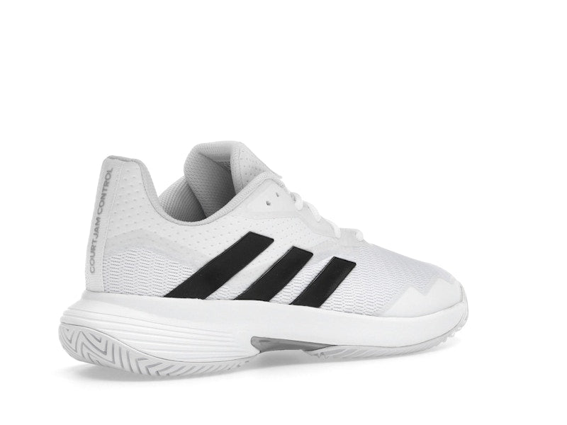 adidas Courtjam Control Cloud White Core Black Matte Silver