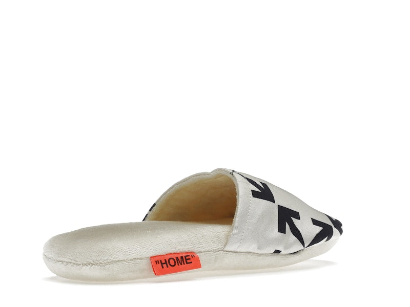 OFF-WHITE Arrow Pattern Slippers White/Black