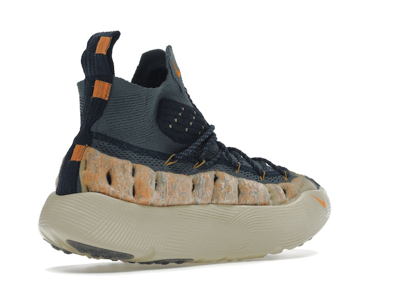Nike ISPA Sense Flyknit Mineral Slate Magma Orange