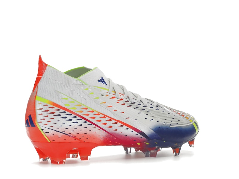 adidas Predator Edge.1 FG White Solar Yellow Power Blue