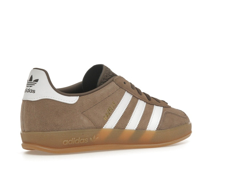 adidas Gazelle Indoor Earth Strata White Gold Metallic