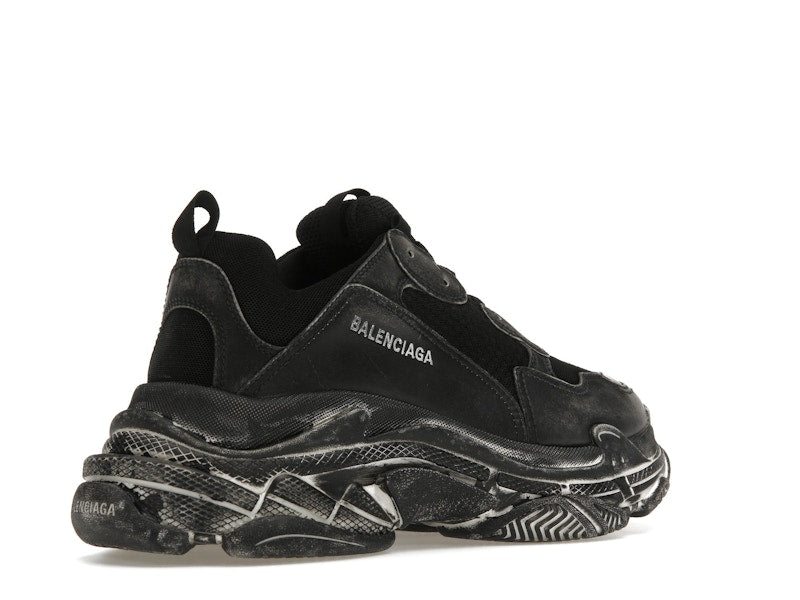 Balenciaga Triple S Faded Black