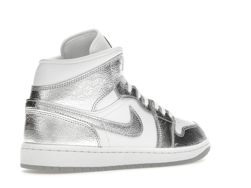 Jordan 1 Mid SE Metallic Silver (Women's)