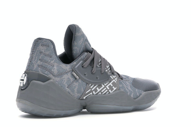 adidas Harden Vol. 4 Grey Three Cloud White