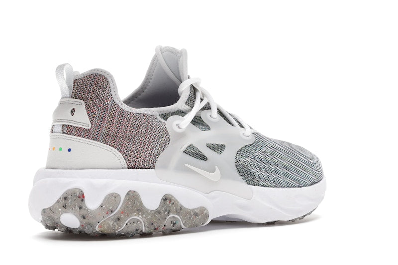 Nike React Presto Flyknit Multi White