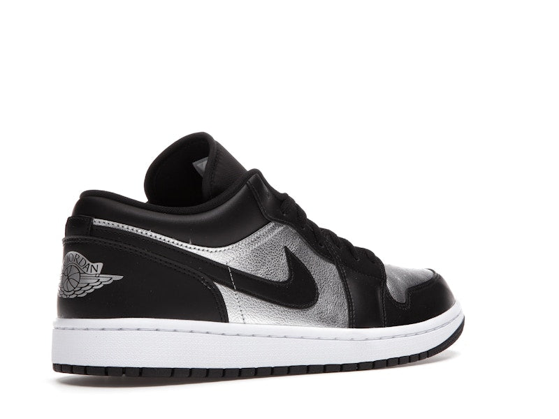 Jordan 1 Low SE Black Metallic Silver (Women's)
