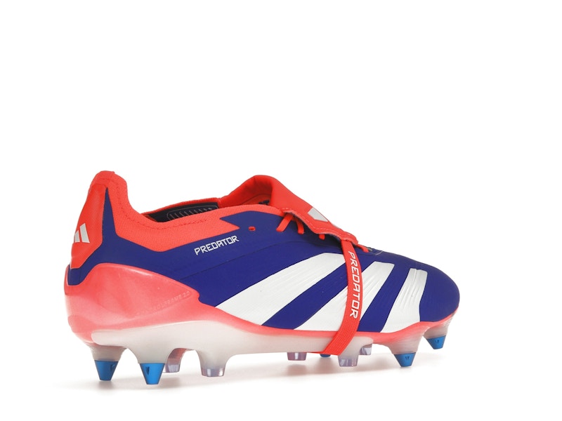 adidas Predator Elite Foldover Tongue SG Lucid Blue Cloud White Solar Red