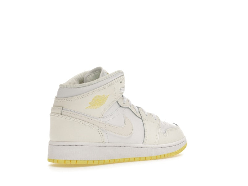 Jordan 1 Mid Sail Light Laser Orange (GS)