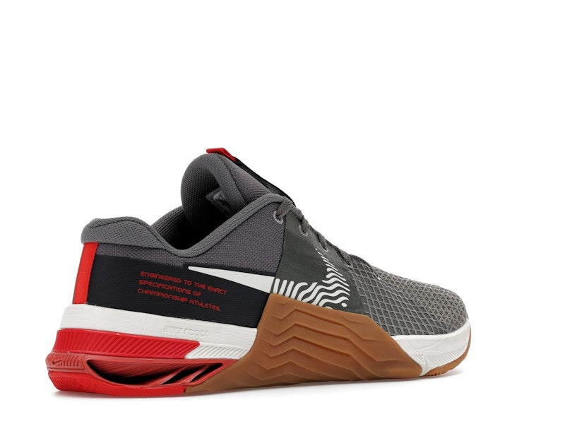 Nike Metcon 8 Flat Pewter Flat Pewter Light Crimson Gum