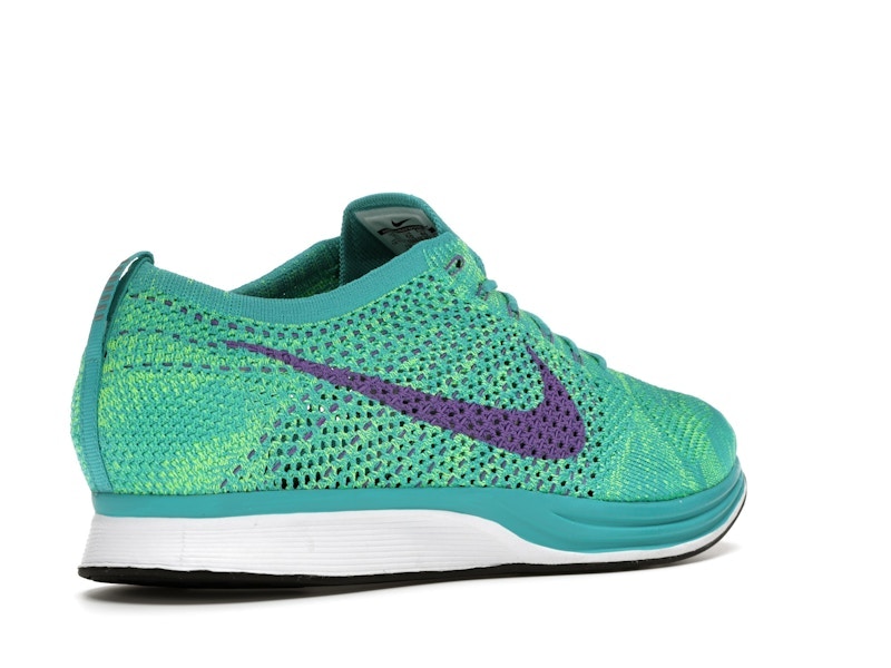 Nike Flyknit Racer Sport Turquoise Hyper Grape