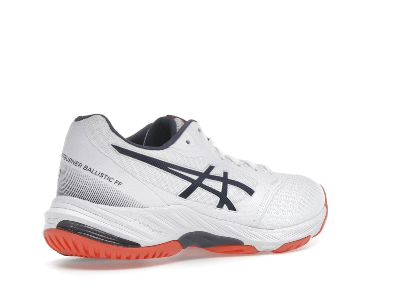 ASICS Netburner Ballistic FF 3 White Indigo Fog