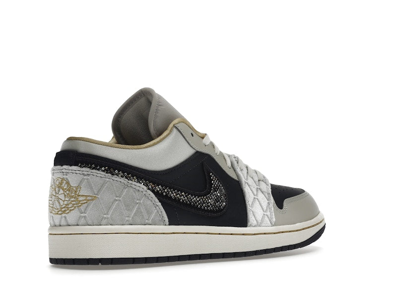 Jordan 1 Low Beaded Swoosh