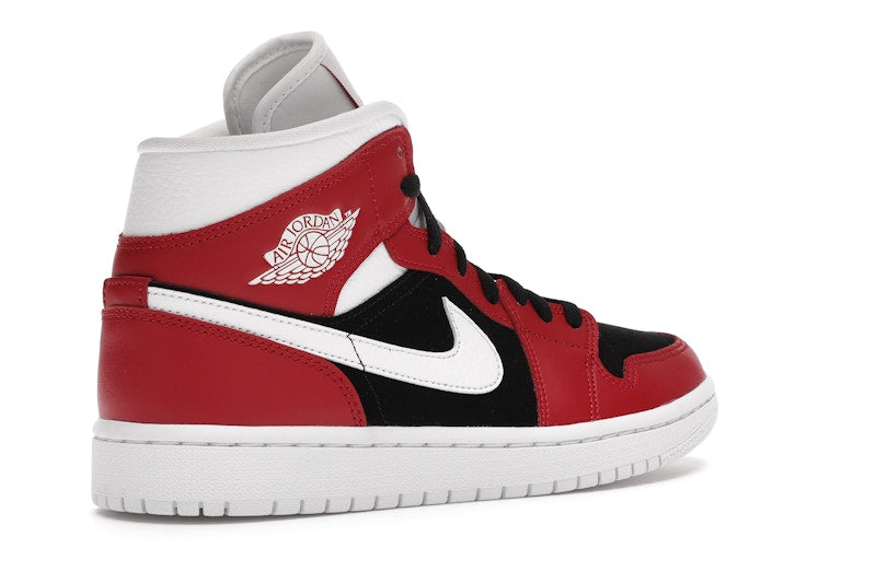 Jordan 1 Mid Gym Red Black (Women's)