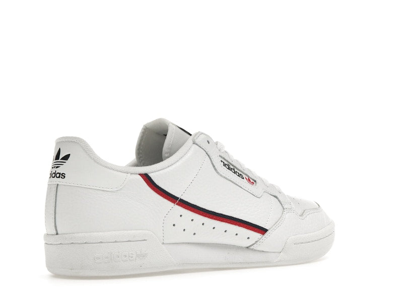 adidas Continental 80 White Scarlet Navy