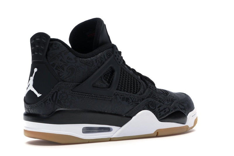 Jordan 4 Retro Laser Black Gum