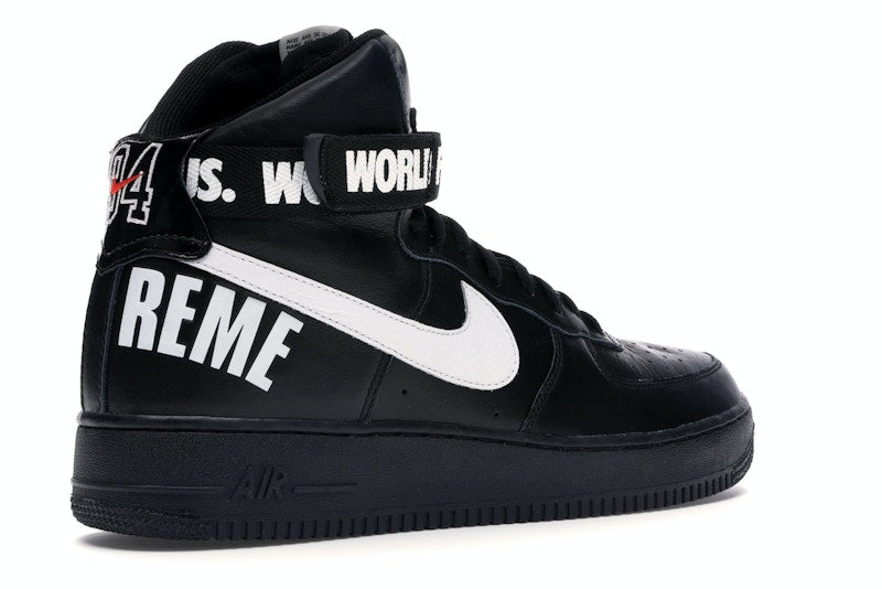 Nike Air Force 1 High Supreme World Famous Black