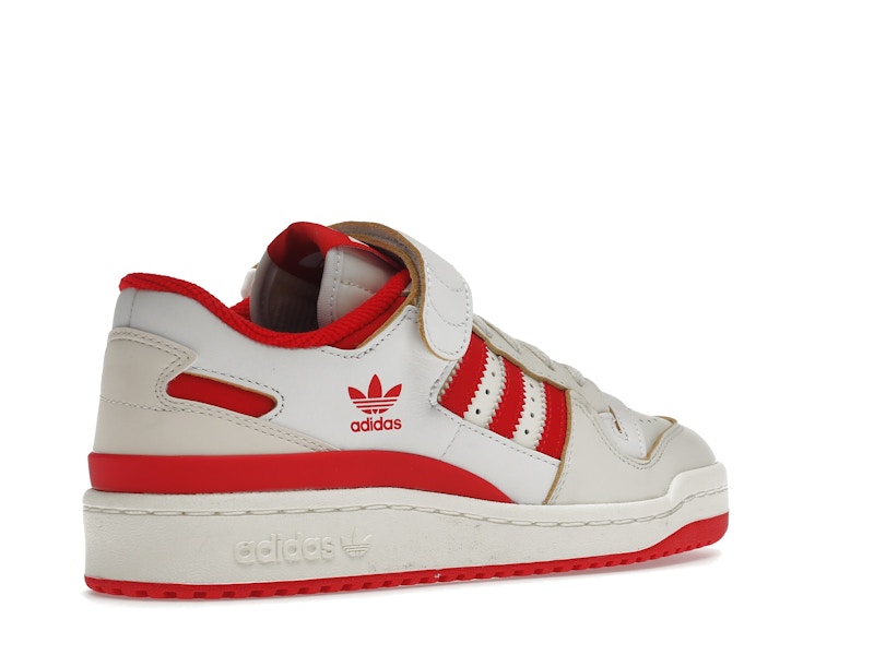 adidas Forum 84 Low Off White Vivid Red Footwear White (Women's)