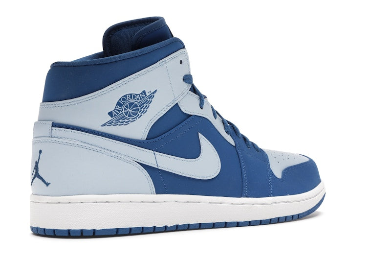 Jordan 1 Retro Mid Team Royal Ice Blue