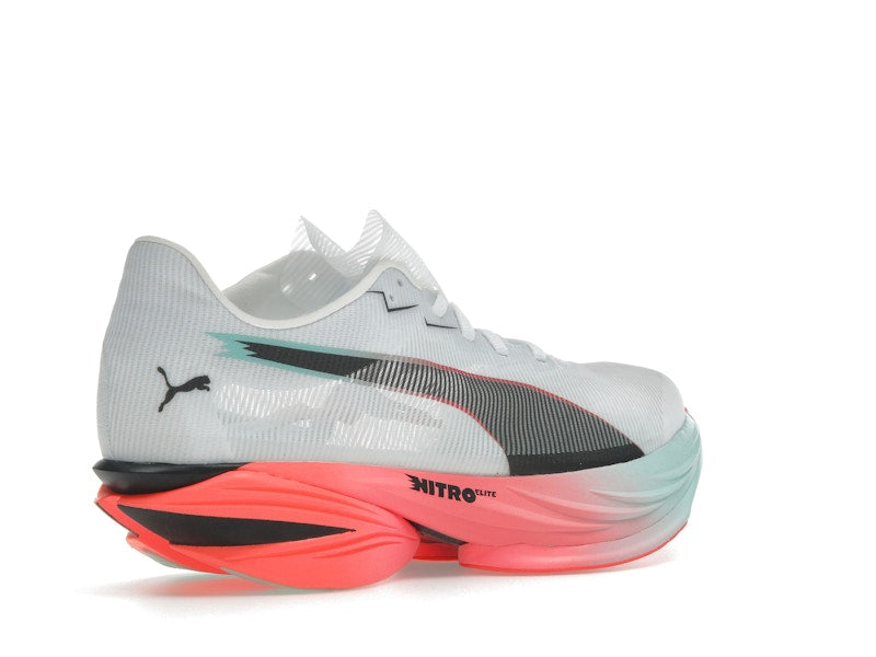 Puma Fast-R Nitro Elite 3 White Glowing Red Mint (Women's)